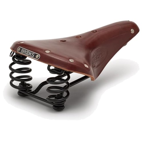 Brooks leather bike saddle - bike,