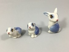 Vintage Wade Bunnies - Happy
