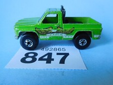 HOTWHEELS 1977 BYWAYMAN GREEN EAGLE CHEVY SQUARE BODY PICKUP TRUCK  (847)
