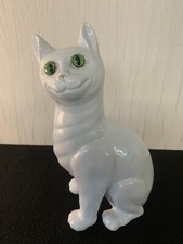 Faience Cat In The Style Of