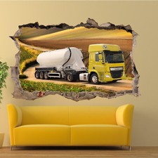 NATURE ROAD TANKER TRUCK WALL