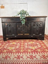 18th Century Solid Oak Coffer