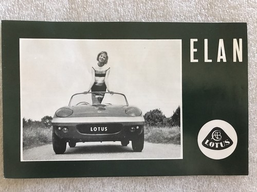 Lotus elan car brochure see - lotus,