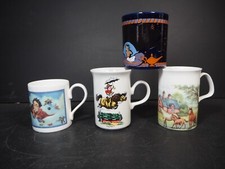 Joblot of 4 Vintage Mugs/Cups