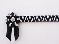 Black, white & silver luxury