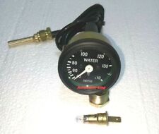 Smiths Replica Water Temp Gauge Black Bezel