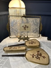 Vintage Vanity Set Floral
