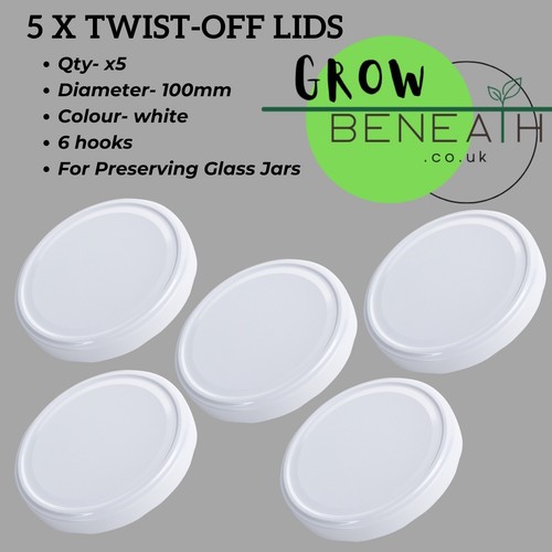 Twist off lid 100mm 4 - twist,