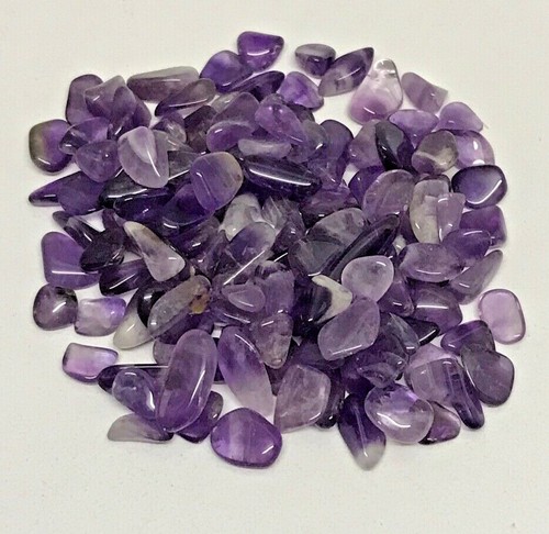 Amethyst tumble stones - stones, 7-15mm