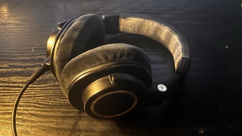 Audio technica m50x with long - m50x,