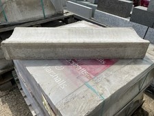 MARSHALLS CONCRETE DISHED CHANNEL STRAIGHT KERB - 915 x 255 x 125mm - BARGAIN!!