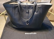 Whistles Large Balck Leather