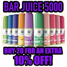 BAR JUICE 5000 NIC SALT E