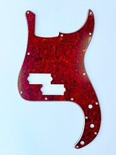 Allparts PG-0750-044 P.Bass® Precision Bass Pickguard - Red Tortoise