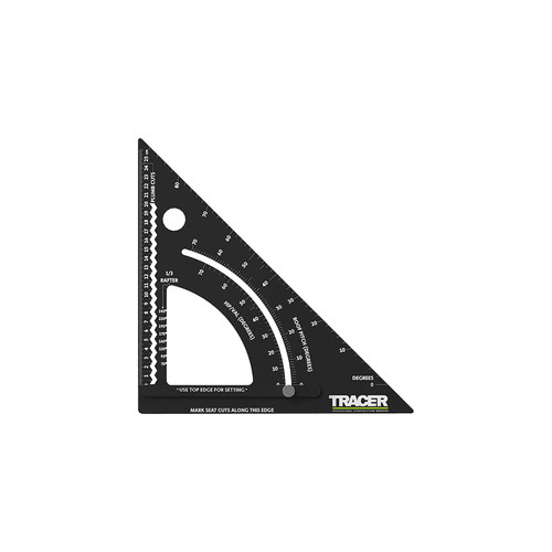 Tracer 18mm speed square - 18mm, 7"