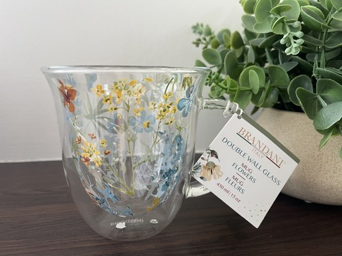 New double wall glass - new,