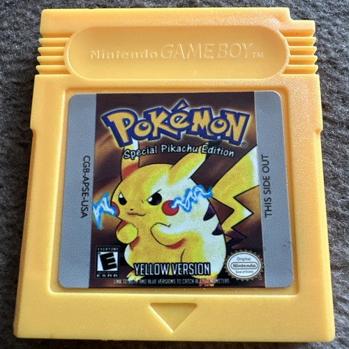 Pokemon yellow original - pokemon,