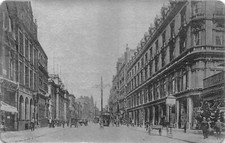 POSTCARD - ALUMINO - ST MARYS STREET - CARDIFF - WALES - SHOPS - 1905