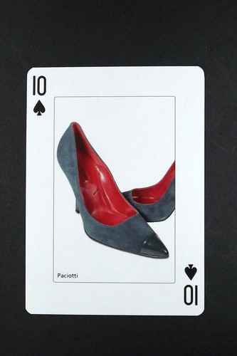 Playing card shoes - 1, x
