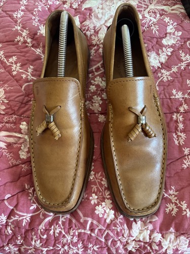 Men tods tan loafers - tods,
