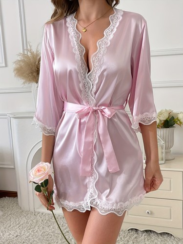 Elegant satin and lace - elegant,