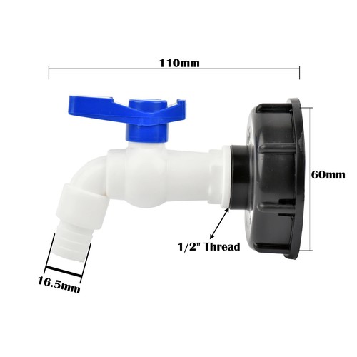 Ibc tap adapter s60x6 - s60x6, 3/4