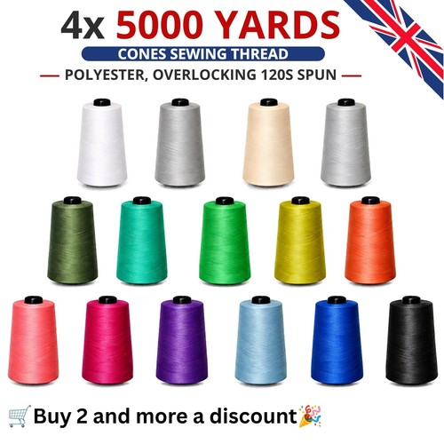 5000 yards cones - yards, sewing