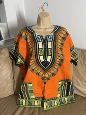 Dashiki Shirt style African Clothing Caftan Boho Hippie Top Blouse
