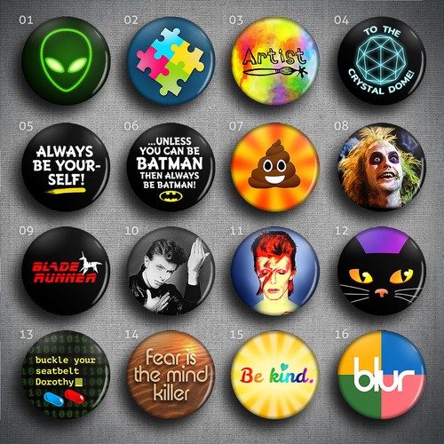 Pick your pin - pin, 1