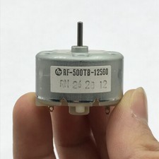 Mabuchi RF-500TB-12560 Mini DC Motor DC 5V-12V 5500RPM Round 32mm Diameter Motor