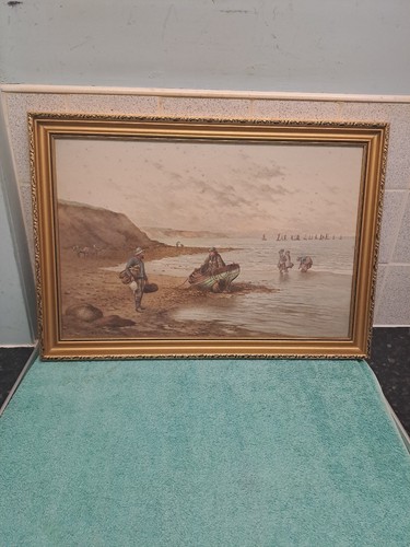 Antique original watercolour