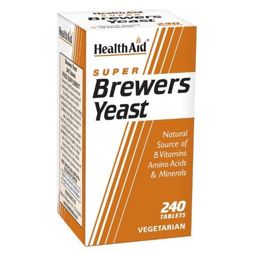 Healthaid brewers yeast 240 - brewers,