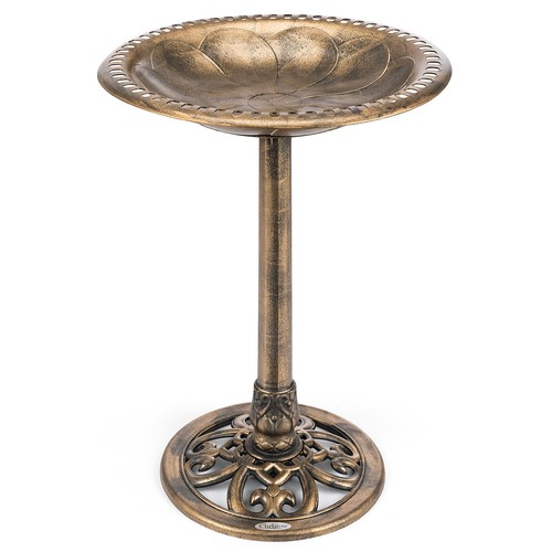 Garden bird bath ornate resin - bath,