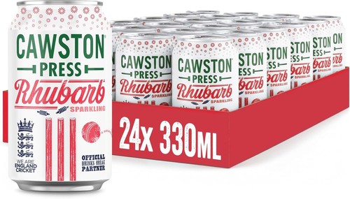 Cawston press rhubarb fizzy - cawston,