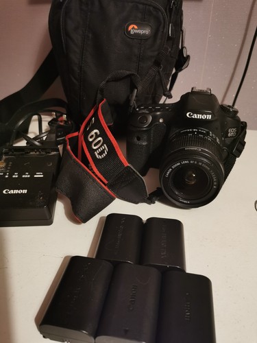 Canon eos 60d 0mp - 18.0mp, dslr