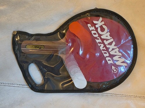 Vintage dunlop maxtack wooden - vintage,