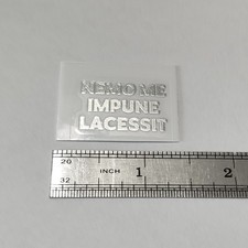 4pcs x Nemo me impune lacessit