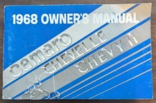 1968 Camaro Chevelle Chevy II
