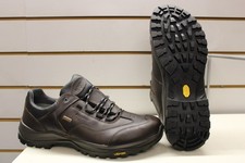 Grisport Eskdale Waxy Brown Leather Waterproof Walking Trail Shoes UK 10.5 EU 45