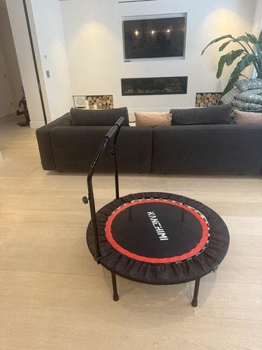 New trampoline used once - new,