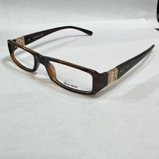 Miu Miu brown gold frame