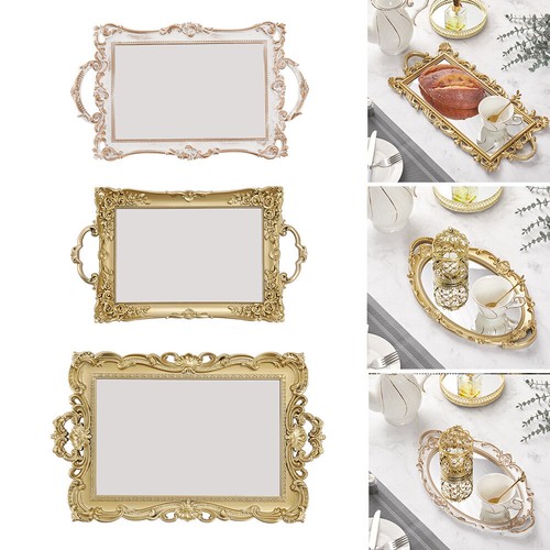Vintage embossed mirror - vintage, glass