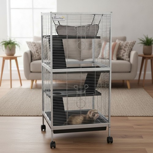 Rolling animal cage - cage, for