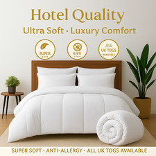 Hotel Quality Duvet Quilt Extra Warm Premium Bedding Single Double King All Togs