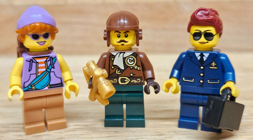 Lego bam travel minifigures - lego,