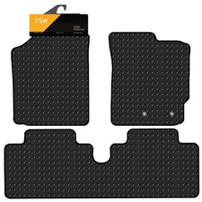 Fits Toyota Yaris 2006 -2011 Tailored 3MM Rubber Heavy Duty Car Floor Mats