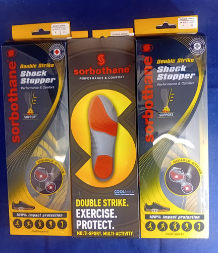 Sorbothane double strike sole - sorbothane,