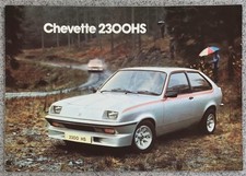 VAUXHALL Chevette 2300HS Car