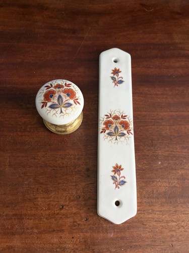Vintage ceramic finger plate - vintage, &