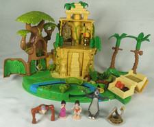 Vintage Polly Pocket King of the Jungle Book Bluebird Playset All Complete
